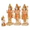 Ram darbar Idol Sita Statue Hanuman Laxman Idol Antique Finish Home D?cor Marble God Statue - Image 4