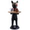 Cool Dog Showpiece with Plate for Home Dcor Item | Kitchen,Bedroom,Office,Dinning Table Decorative Item - Image 3