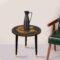 Wooden Round Side Table | Epoxy End Table | Coffee Table | Mid Century Modern Resine | Living Room Furnitur - Image 4
