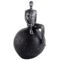 Men Sitting on Ball Showpiece for Home Decor Showpiece, Atlas Sculpture for Office Table Décor multicolour - Image 2