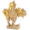Men Sitting on Ball Showpiece for Home Decor Showpiece, Atlas Sculpture for Office Table Décor multicolour - Image 4