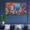 Set Of 5 Wooden Framed Wall Paintings - Image 4
