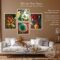 SET OF 4 DIGITAL WALL PAINTING - Image 2