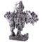 Men Sitting on Ball Showpiece for Home Decor Showpiece, Atlas Sculpture for Office Table Décor multicolour - Image 4