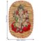 Bamboo Hand Crafted Wall Hangings Of The Trio Of  Ganesh Ji, Laxmi Ji And Sarwasti Ji Painting For Home Decor - Image 3