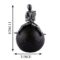 Men Sitting on Ball Showpiece for Home Decor Showpiece, Atlas Sculpture for Office Table Décor multicolour - Image 3
