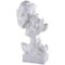 RomentIc Love Couple Face Statue silver Showpiece for Home Decor in Showpieces &Figurine table Decorations Items - Image 4
